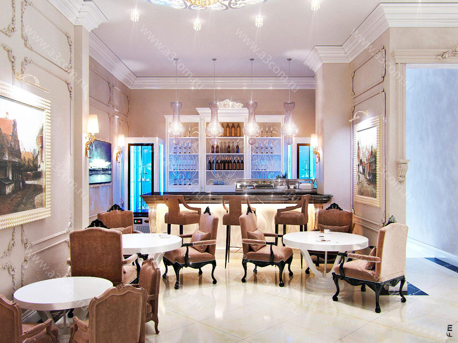 ЖК Итальянский Квартал美容沙龙设计项目丨俄罗斯莫斯科-4