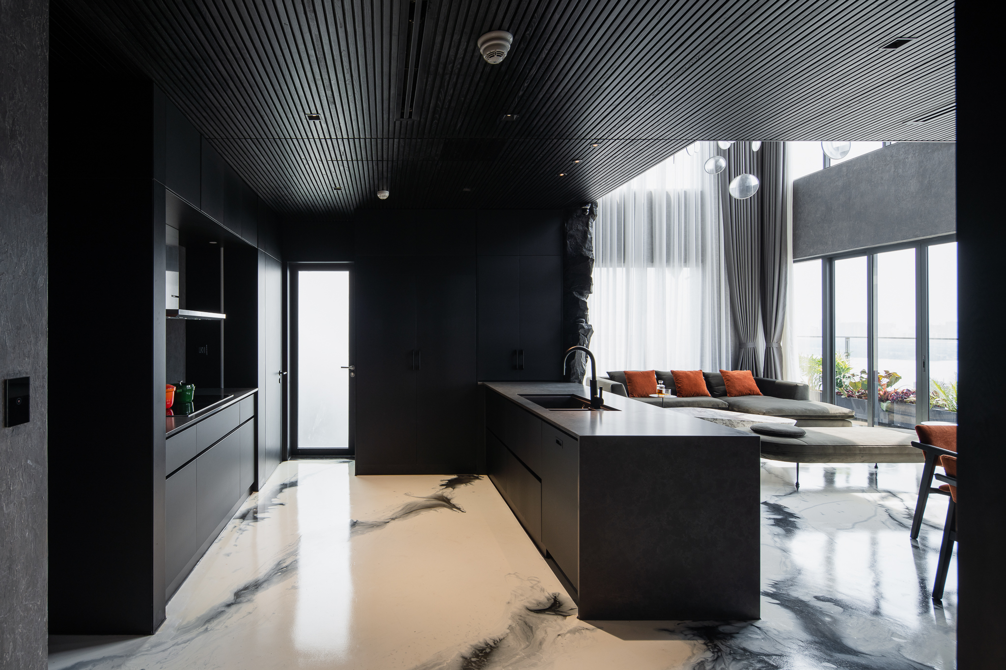 黑石顶层公寓丨越南丨APS Concept-46