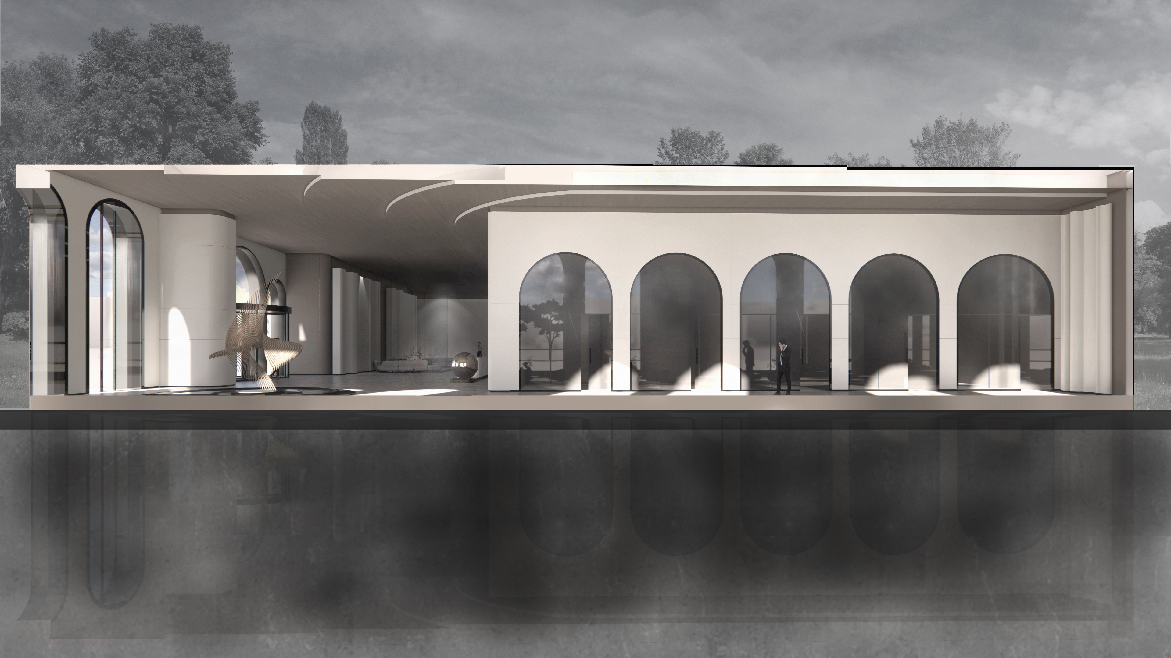 广州国际金融城大堂中心设计方案丨中国广州丨卓美设计-29