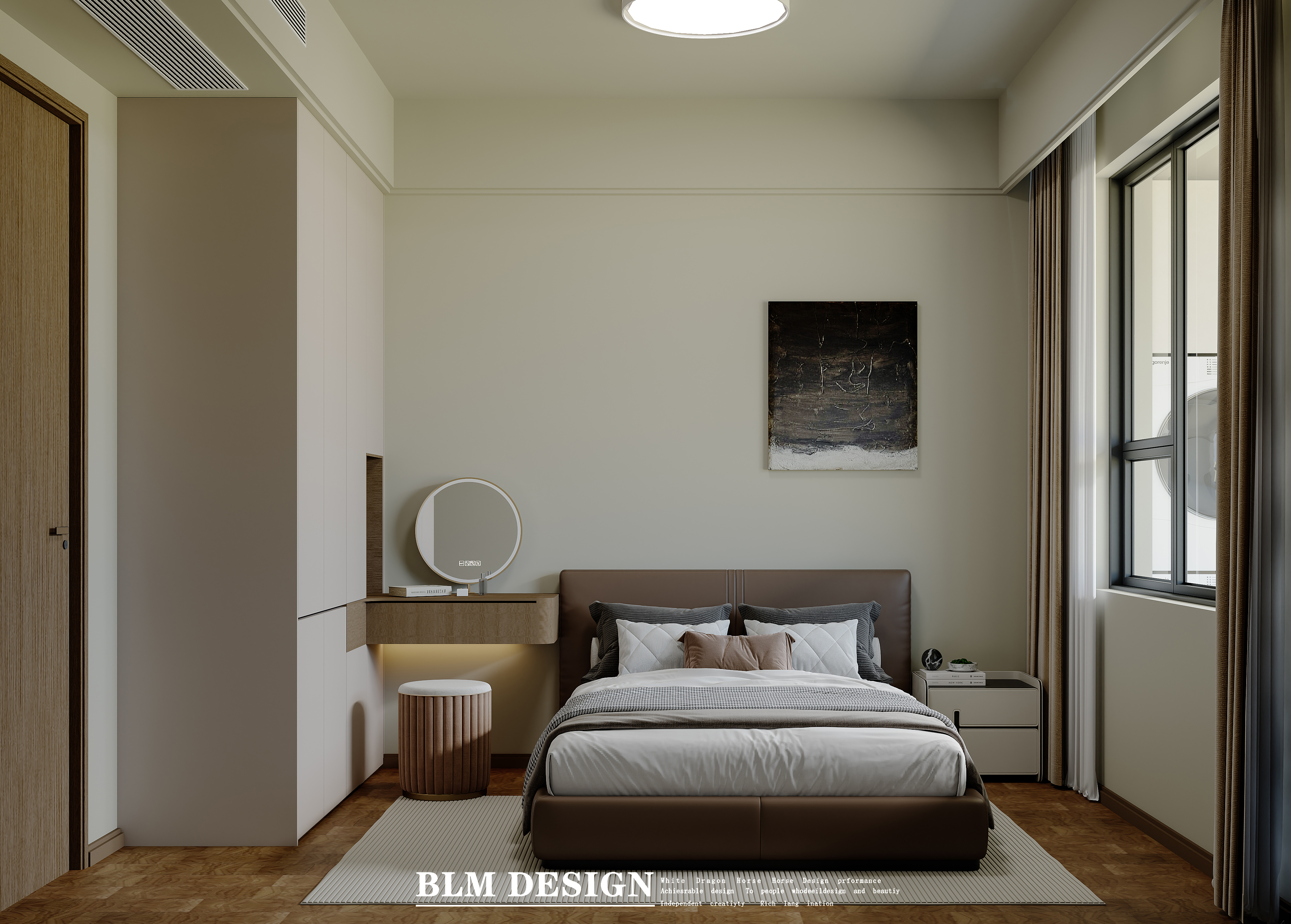 现代  白龙马设计与表现效果图项目-3