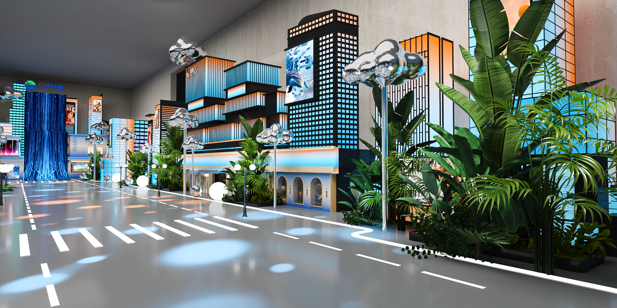 科技朋克美学 ·未来城市发布会——云汇无界-5