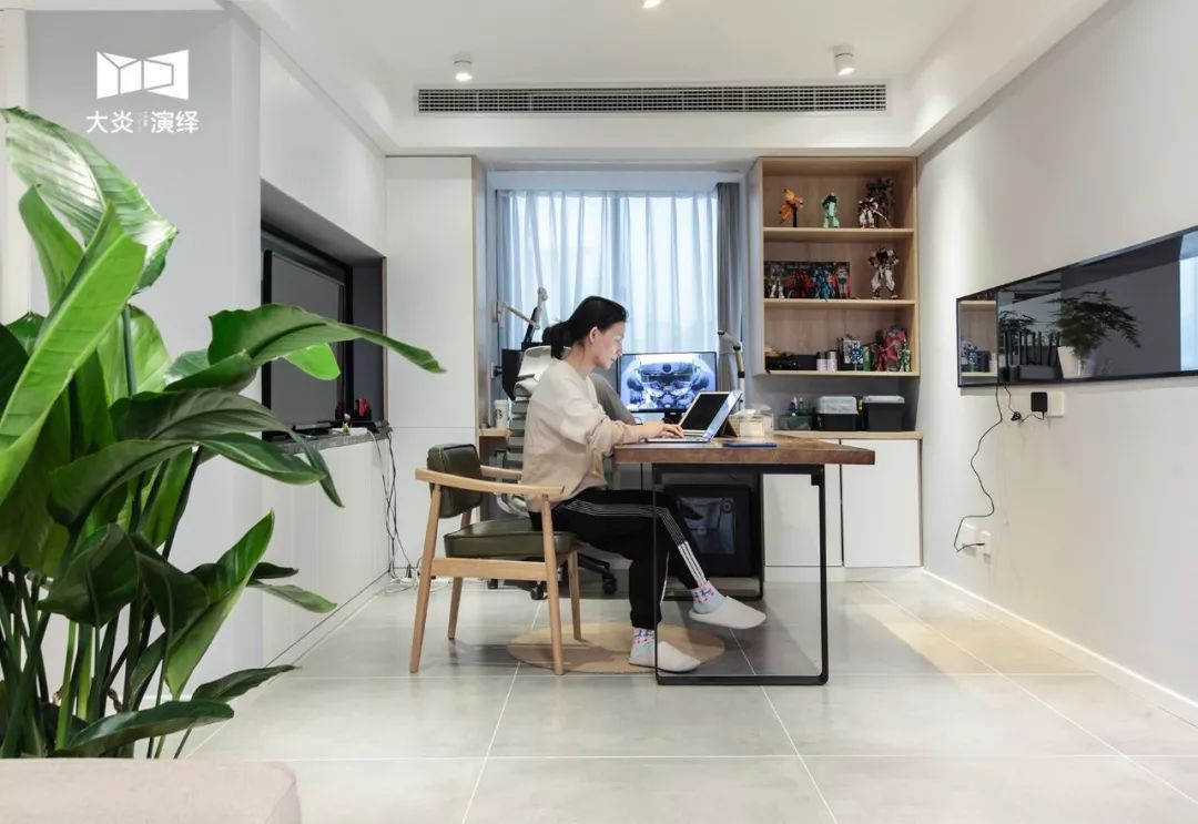 极简北欧婚房,零距离互动生活空间-34