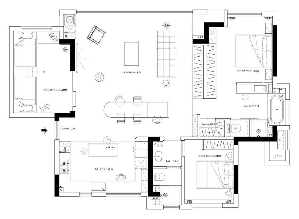 十字梁丨中国浙江丨杭州向右设计-31