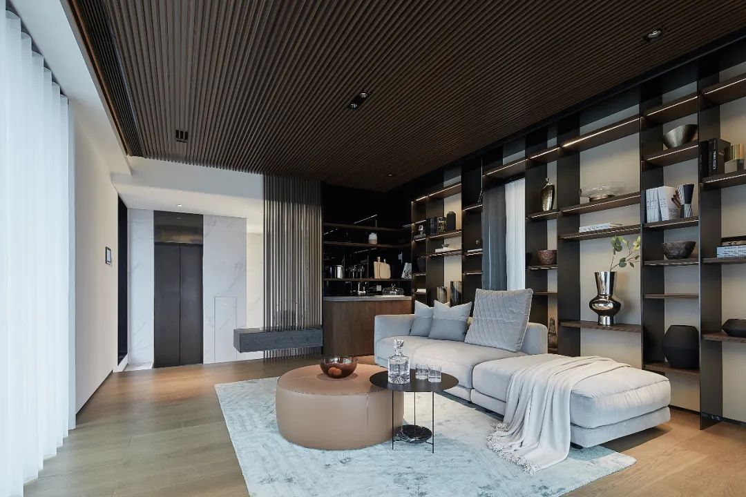 李玮珉打造的中原极简豪宅,诠释和谐生活意境-27