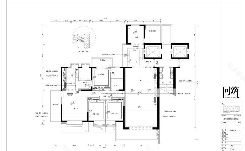 禅意栖居——深圳三湘海尚花园310平现代东方禅意住宅设计-64