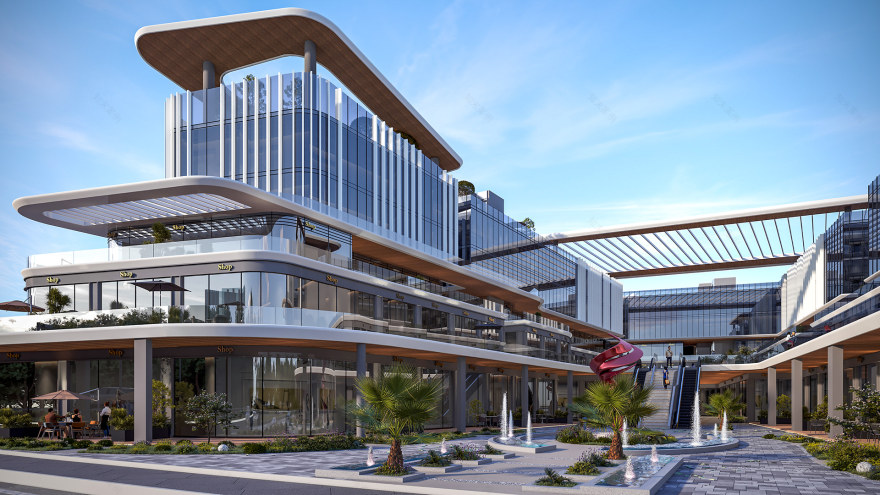 新开罗卡维购物中心丨EgyptCairo丨karma urban development-9