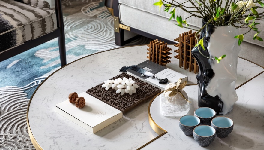 新中式样板房丨徜徉在东方禅意的美学中-29