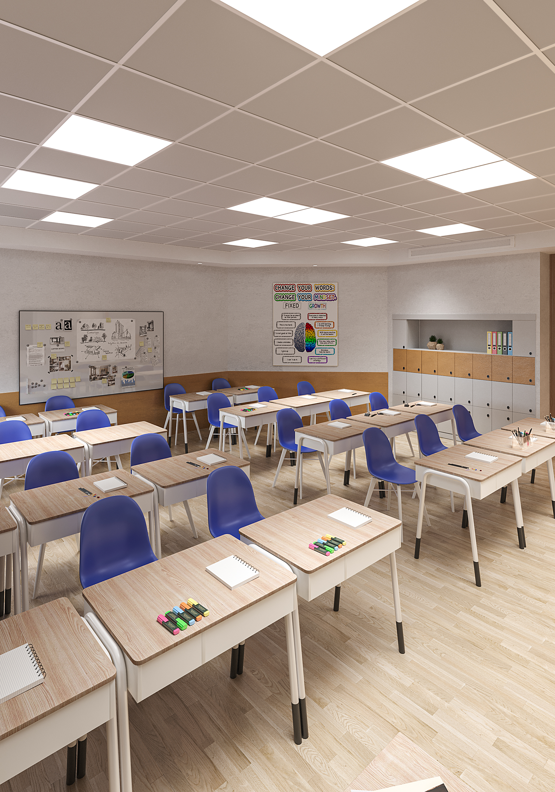 现代小学 学校室内设计丨沙特阿拉伯-28