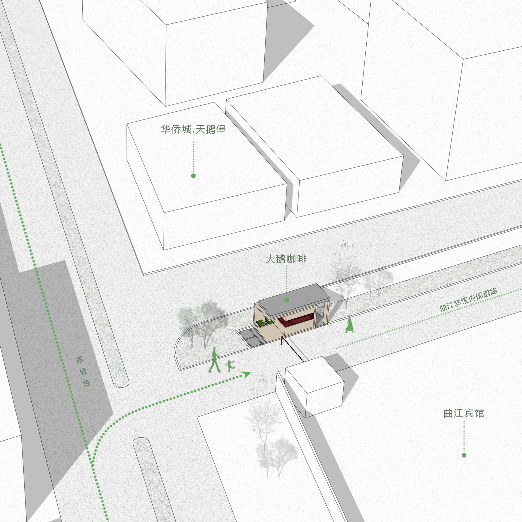 大鹅咖啡丨中国西安丨H Design Studio-4