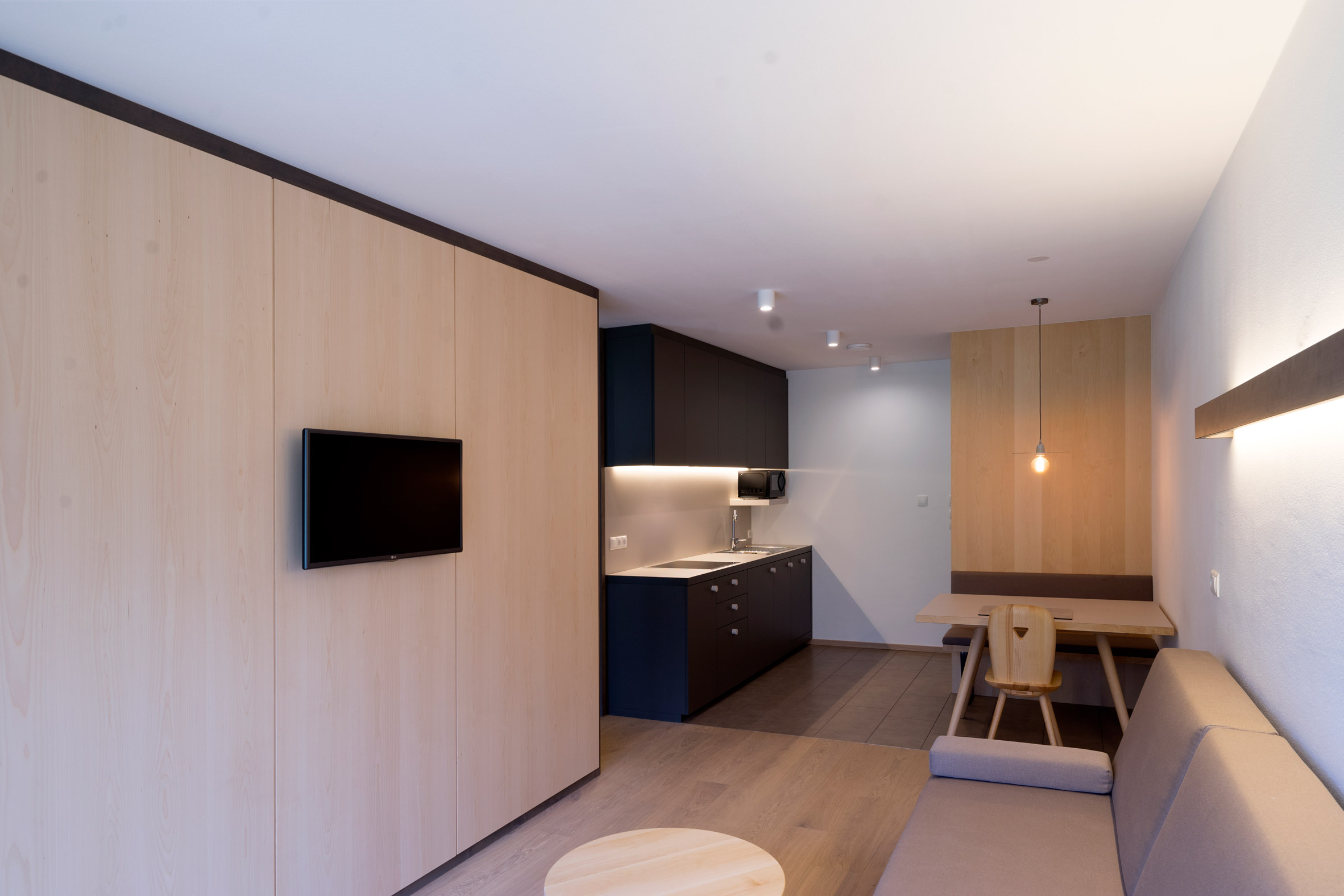 Plasma's copper-clad apartments have huge windows facing Dolomites-18