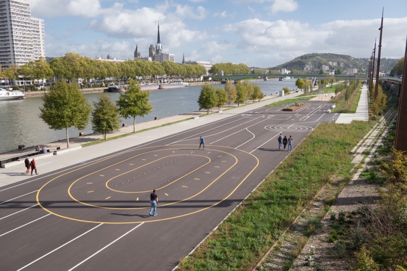 罗恩河畔景观长廊丨法国鲁昂丨In Situ – Paysages et Urbanisme-14