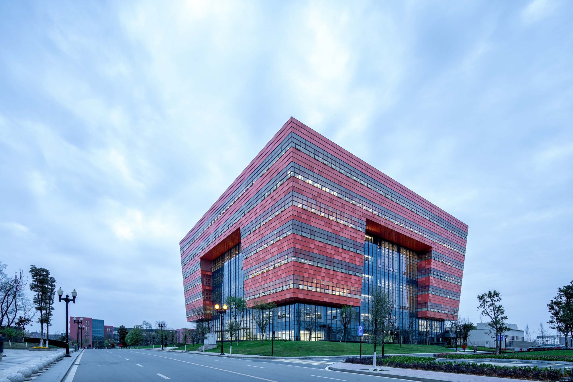China Southwest Architectural Design and Research Institute 丨图书馆丨Chengdu University Library-28