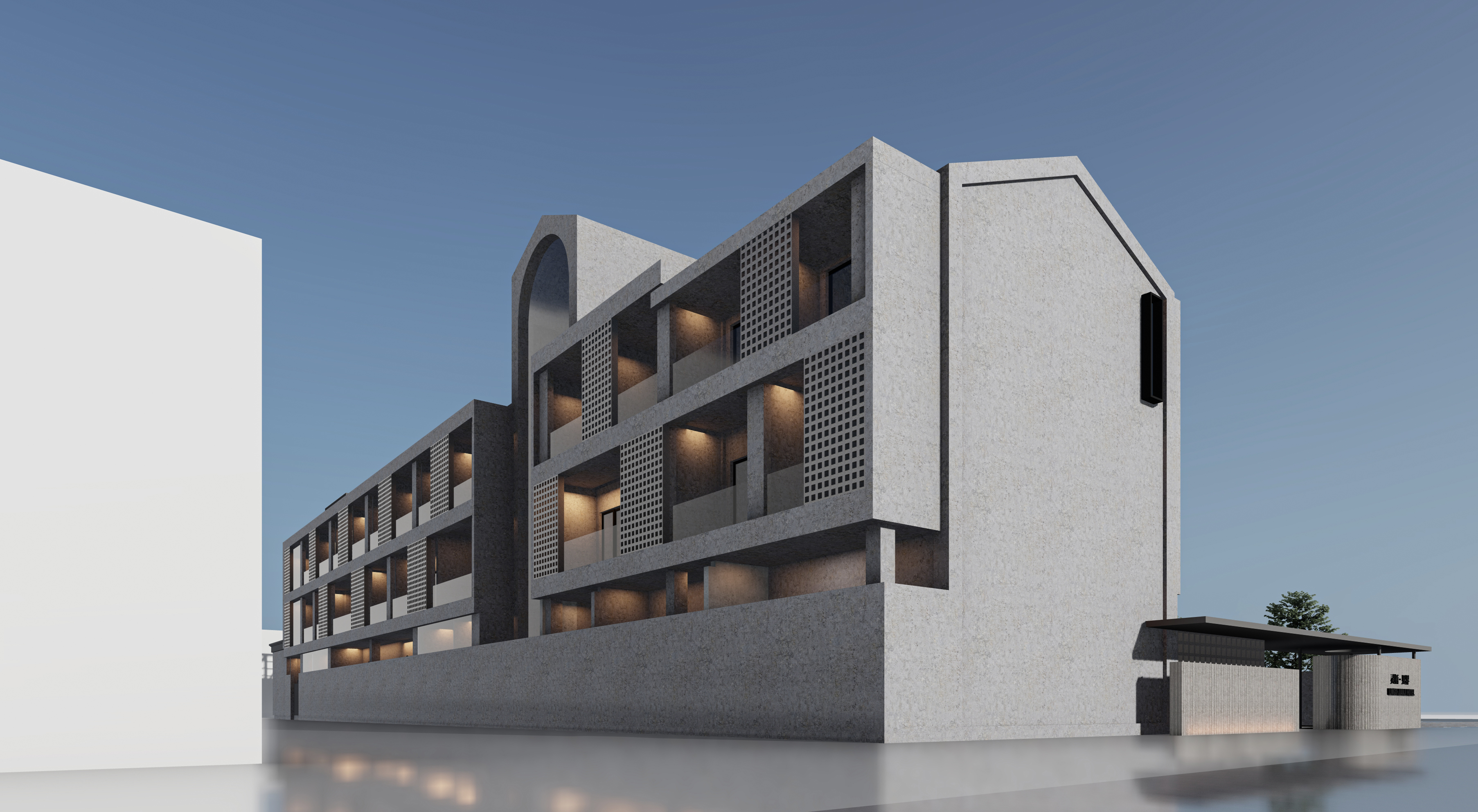 旧建筑改造·现代民宿设计丨中国成都丨象外建筑设计-28