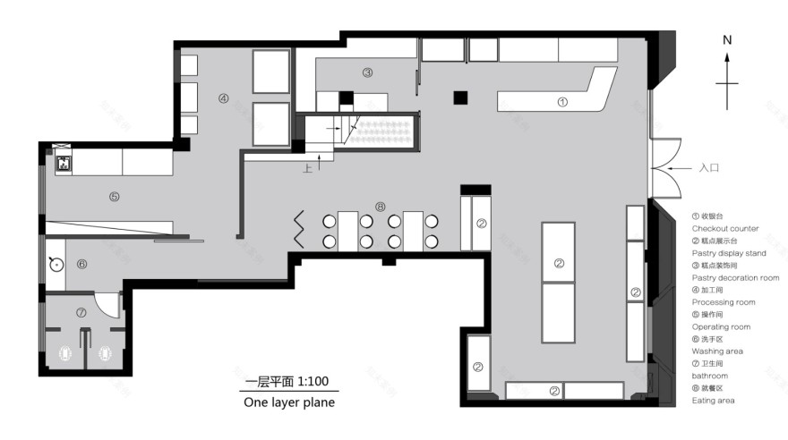 湖北·北欧时光烘焙店 漾设计YoungDesign-27