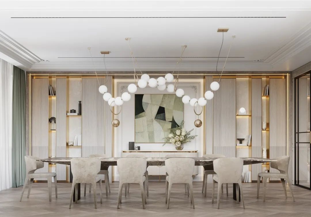 中性经典六口之家丨Ab Architects-16