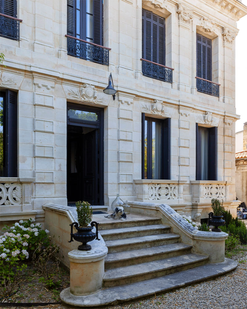 现代风格融入 19 世纪法国波尔多庄园-2