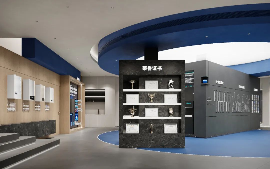 270m²约克 VRF 中央空调展厅丨中国南昌丨周笙笙全案设计工作室-32