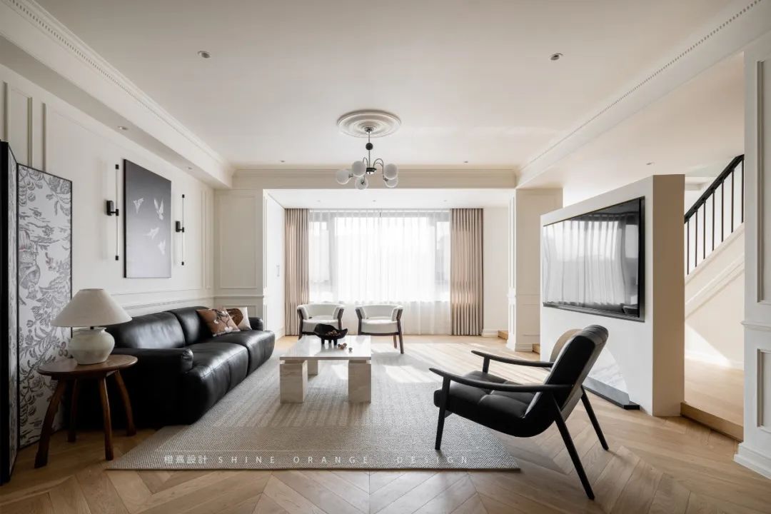 法式复古的宁波四室两厅之家丨中国宁波丨橙熹设计-21