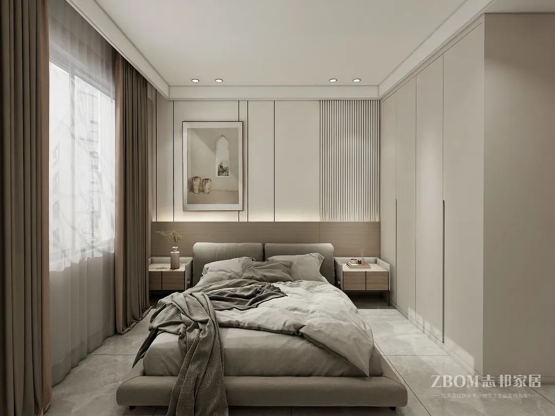 武安郭金渠 129㎡现代轻奢风设计-37