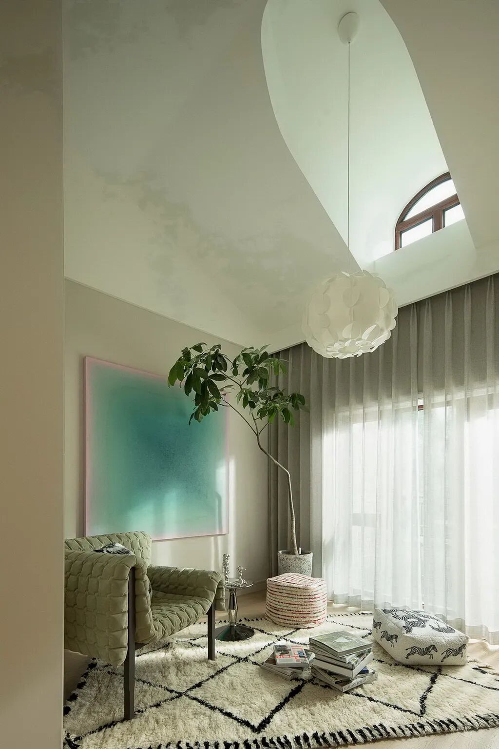 栖于自然与极简之间:一位服装设计师的治愈之家丨中国北京丨尚层装饰-63