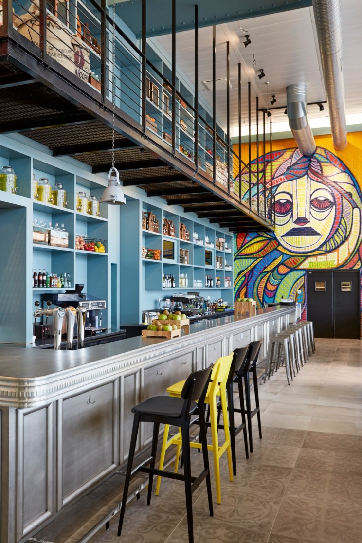 巴黎 CUP 餐厅 | 工业风餐饮空间新诠释-10