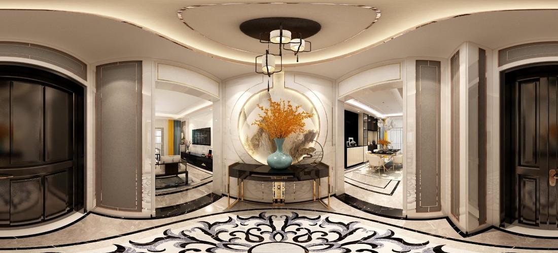 荣盛华府 178 平米现代简约入户空间-12