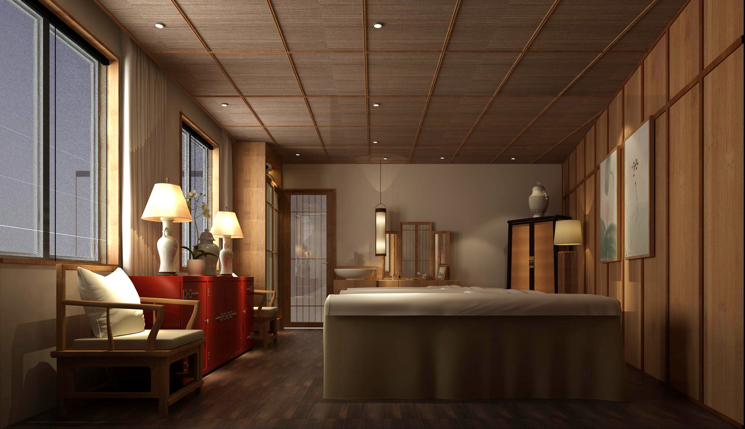 大璞设计投稿  荷之韵禅意美容SPA-2