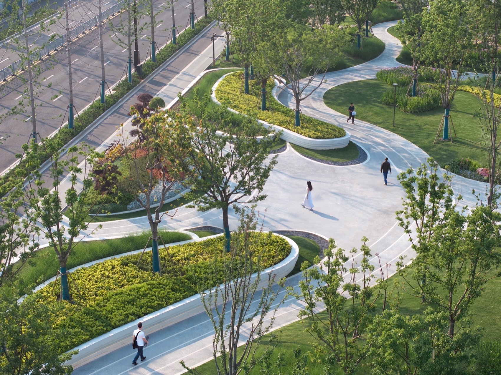 上海金泽镇培雅南路东侧绿地景观设计丨中国上海丨上海联创设计集团股份有限公司景观设计部-64