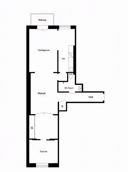 瑞典色彩家居设计 | 深蓝灰的温馨公寓-24