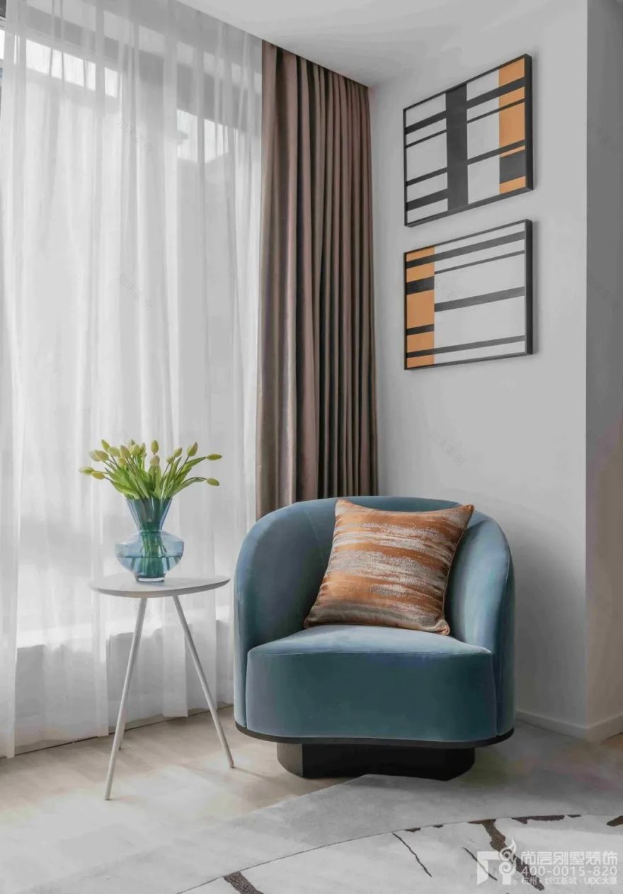 现代简约慢生活之美丨VOGLASS VILLA DC 尚层别墅装饰-27