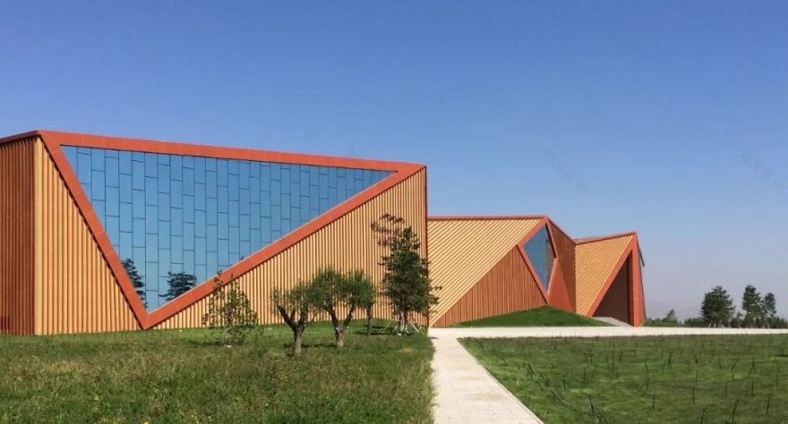 意式设计打造长城云漠酒庄,室内外和谐共生-35