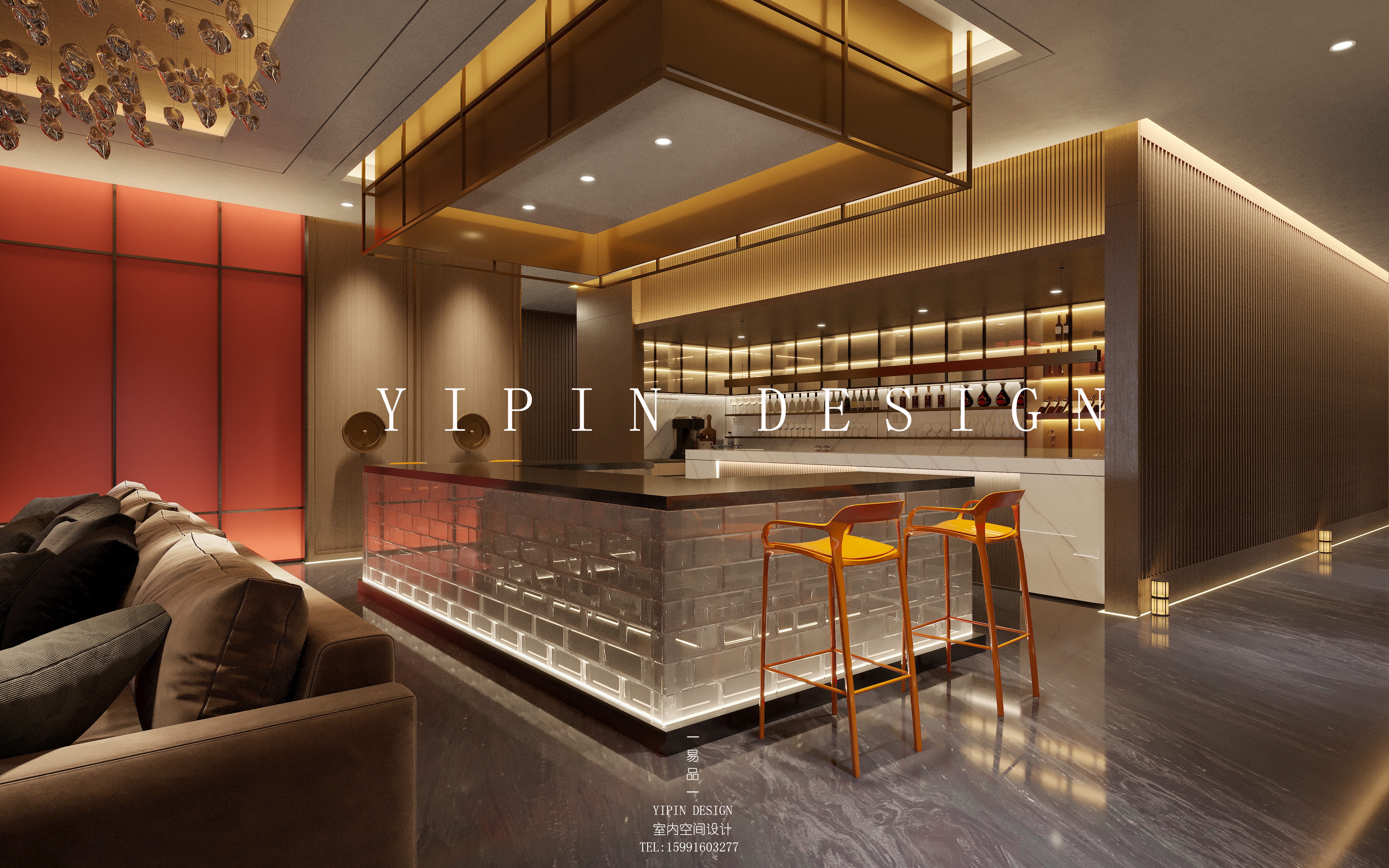 真草堂沐足spa 会所项目丨黑男设计-6