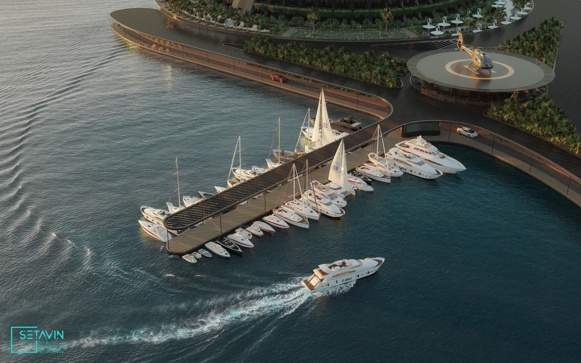 Eco  Floating Hotel（生态漂浮酒店）丨卡塔尔-19