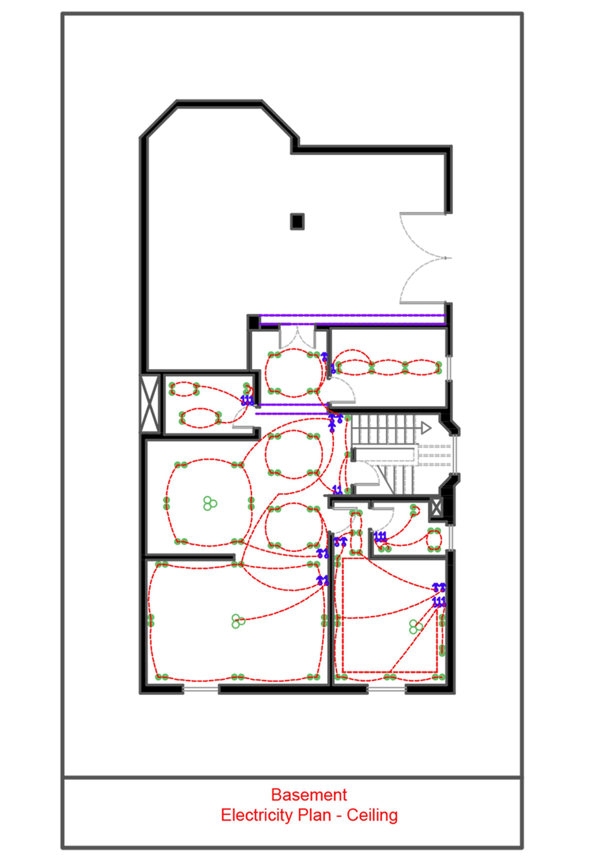 AutoCAD Work - Plans / 3 Storey Villa-18
