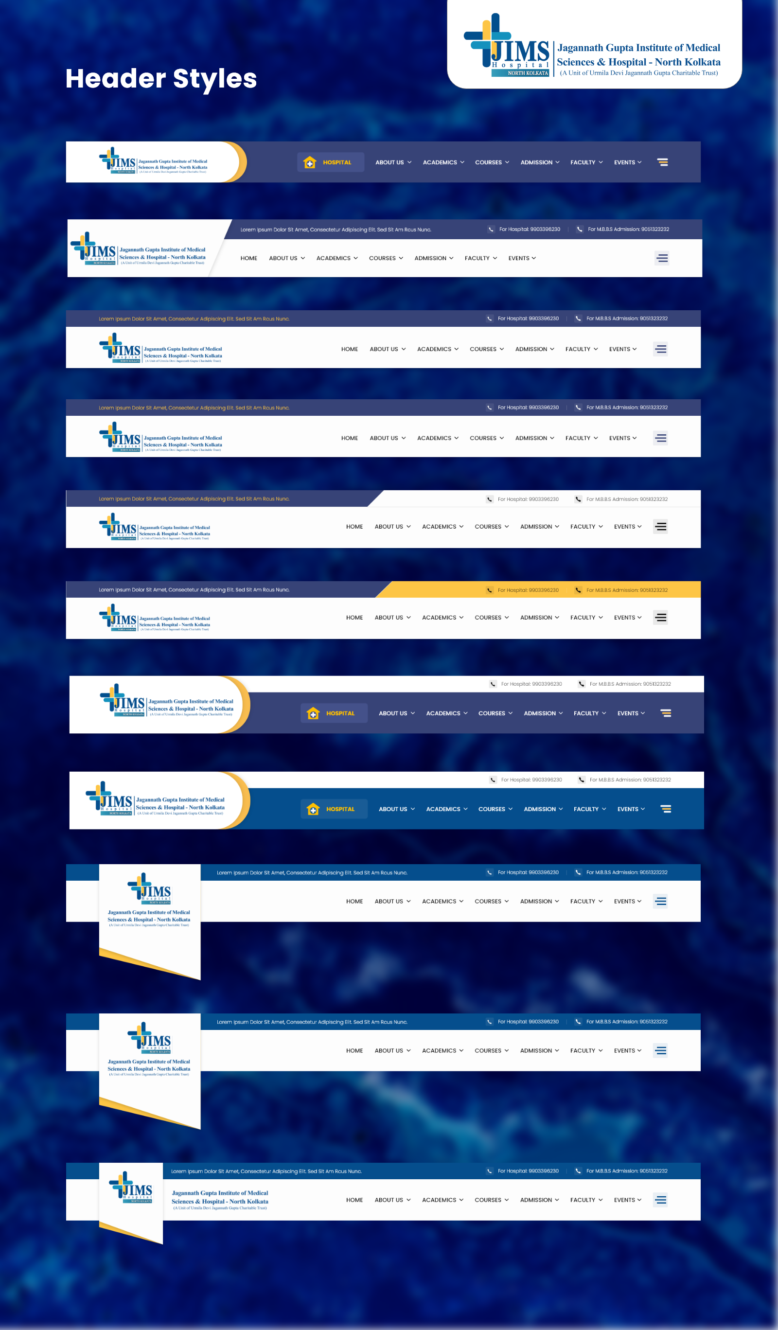 Jagannath Gupta 医学科学与医院网站 UI,UX 设计-23