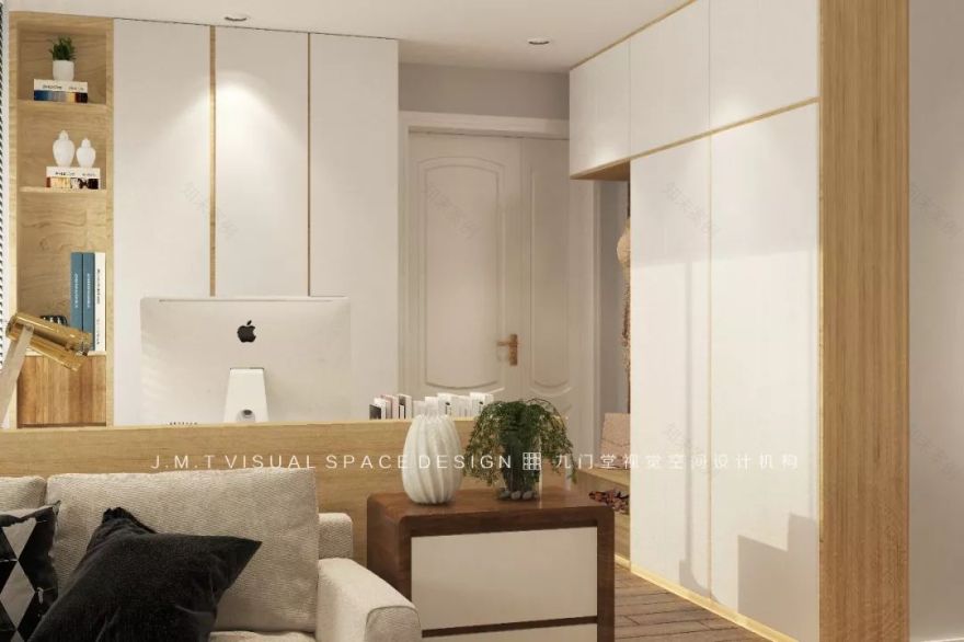 南宁竹江景苑 110㎡慵懒随性家装设计-18