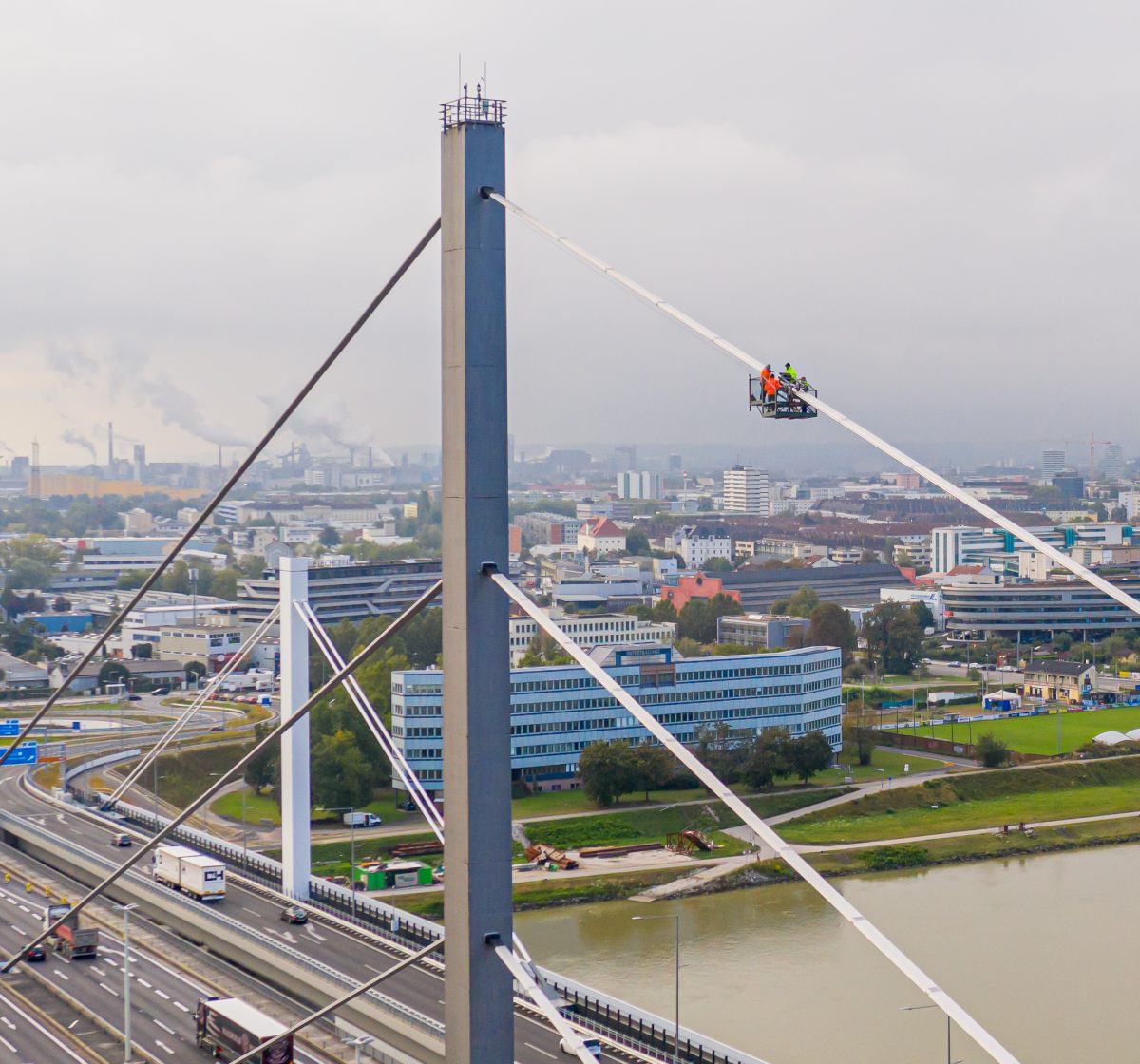 Bypassbrücken Linz第三桥梁段项目丨SOLID architecture ZT GmbH-38