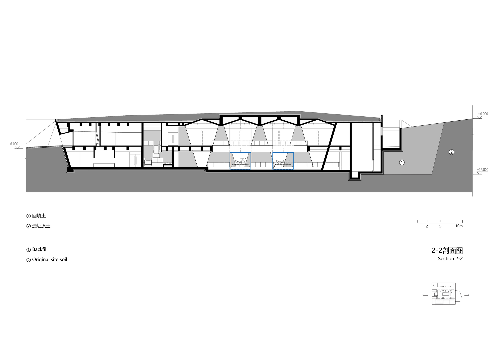 秦始皇陵铜车马博物馆丨中国西安丨Atelier Diameter-63