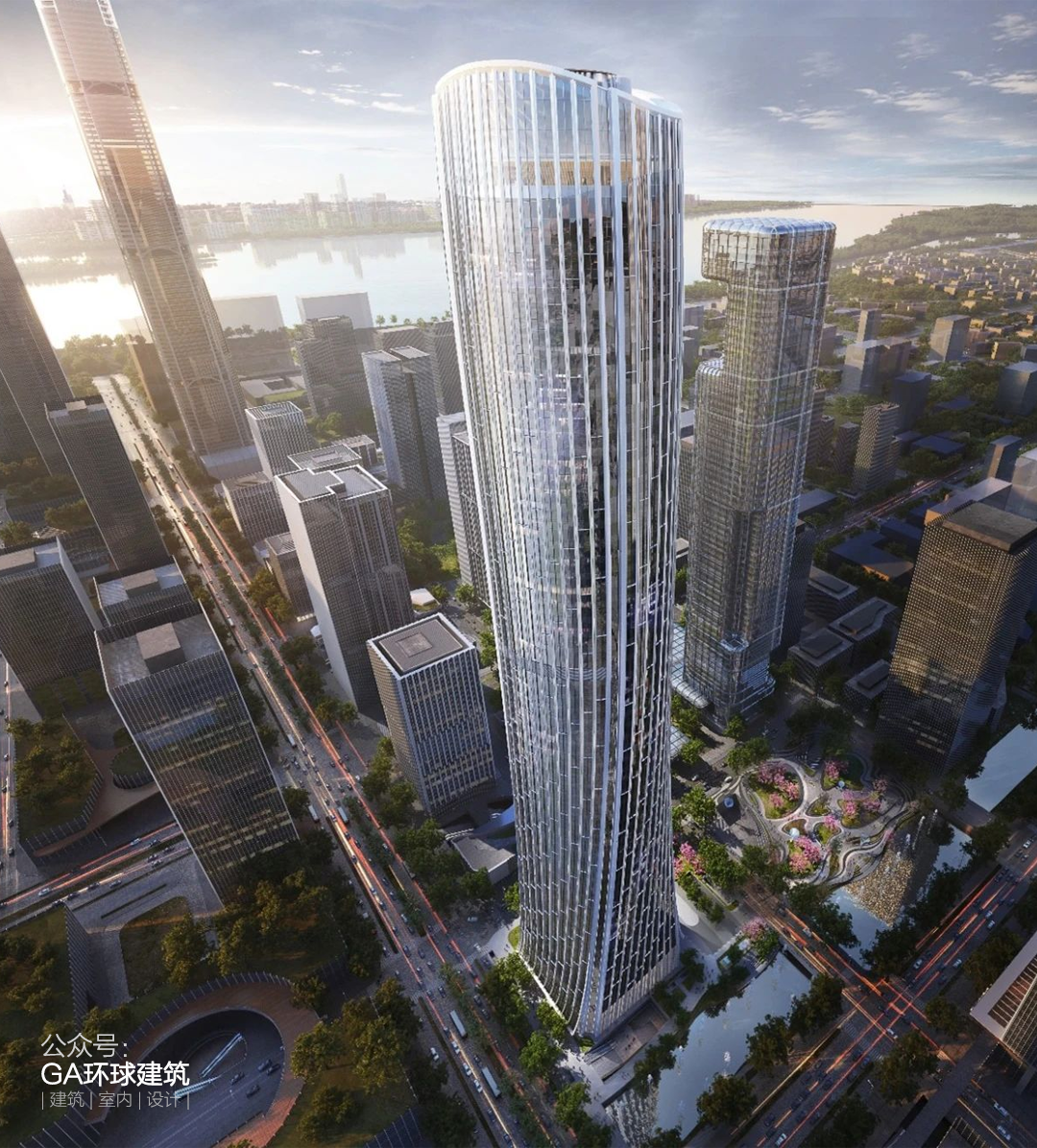 南京江北新金融中心一期 A 地块 320 米塔楼丨中国南京-24