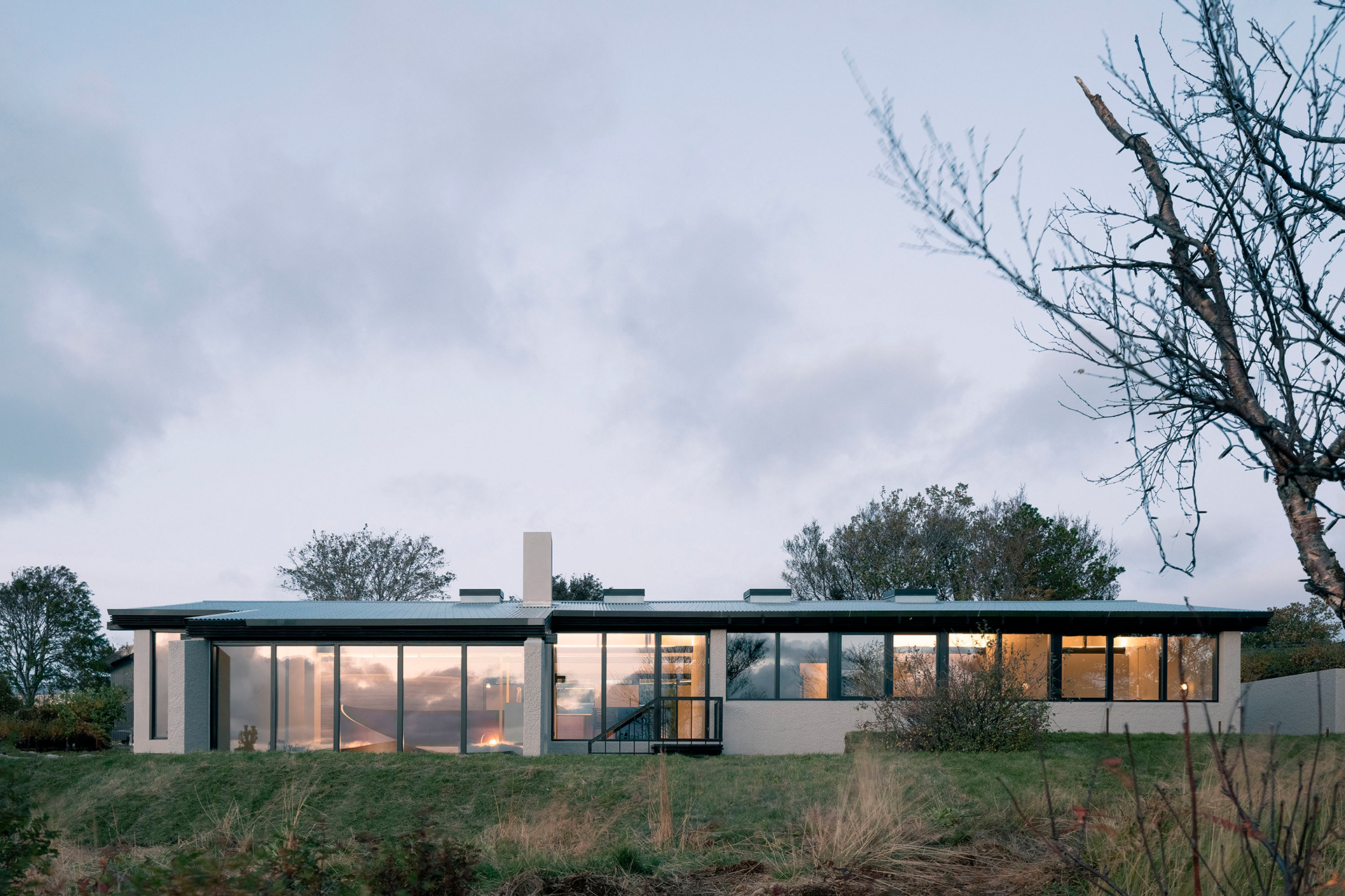Curvilinear Serenity, casa en Islandia - ARQA-0
