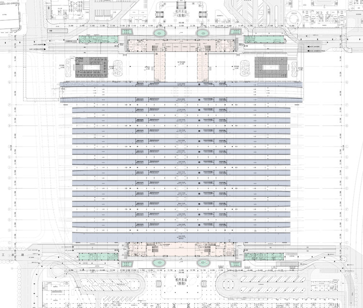 杭州东站火车站丨中国杭州丨CSADI-28