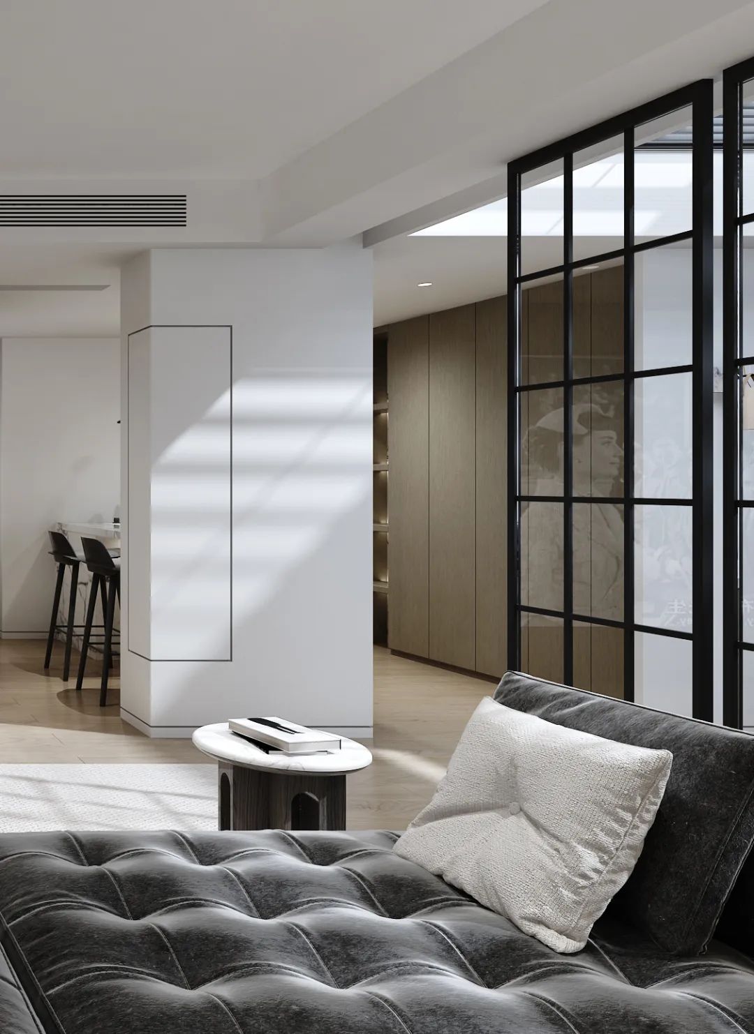 绍兴夏宫豪庭 | 光与影的简约精致美学-31