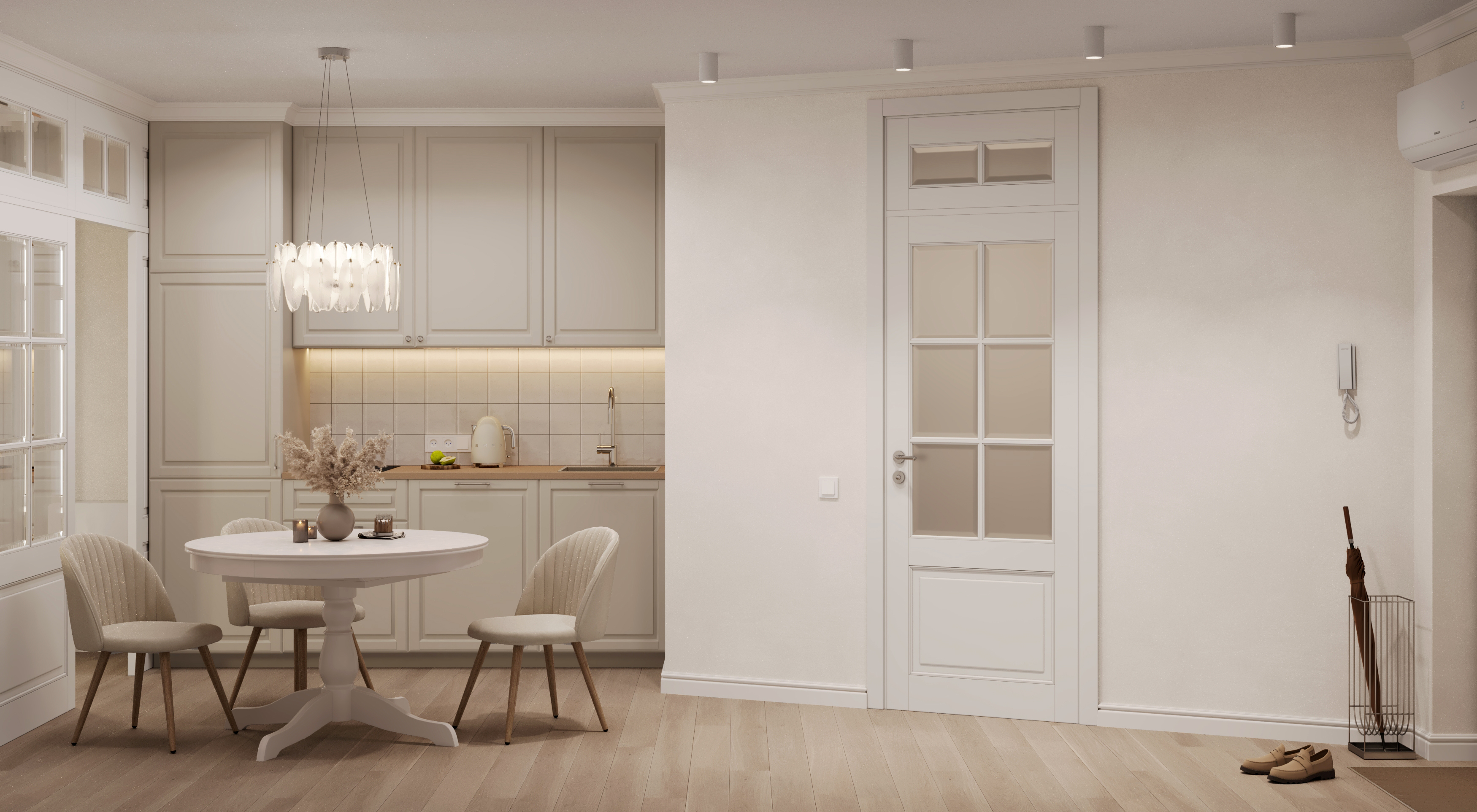 29·60平方米工作室公寓设计项目丨俄罗斯圣彼得堡丨设计师Ситникова Мария-13