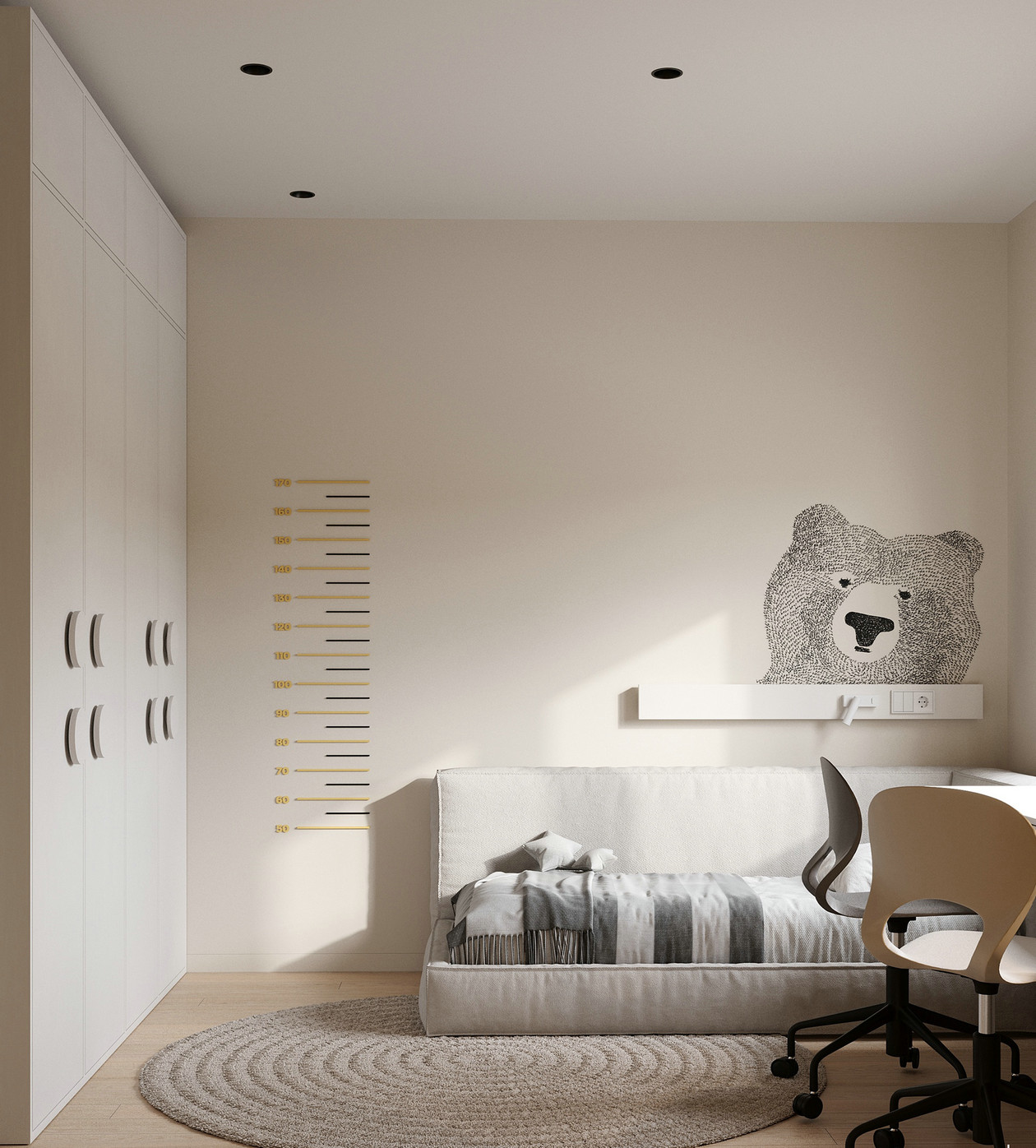 俄罗斯简约风住宅设计 打破沉静，随性演绎舒适美-11