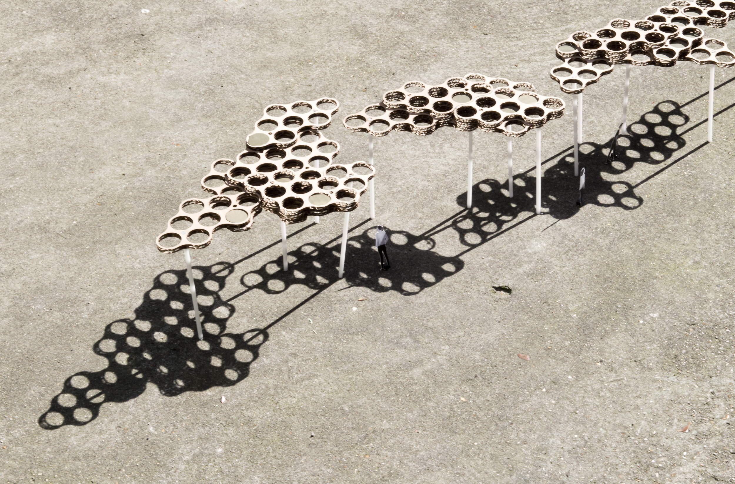 迈阿密“云”雕塑棚架——自然与都市的和谐交融-8