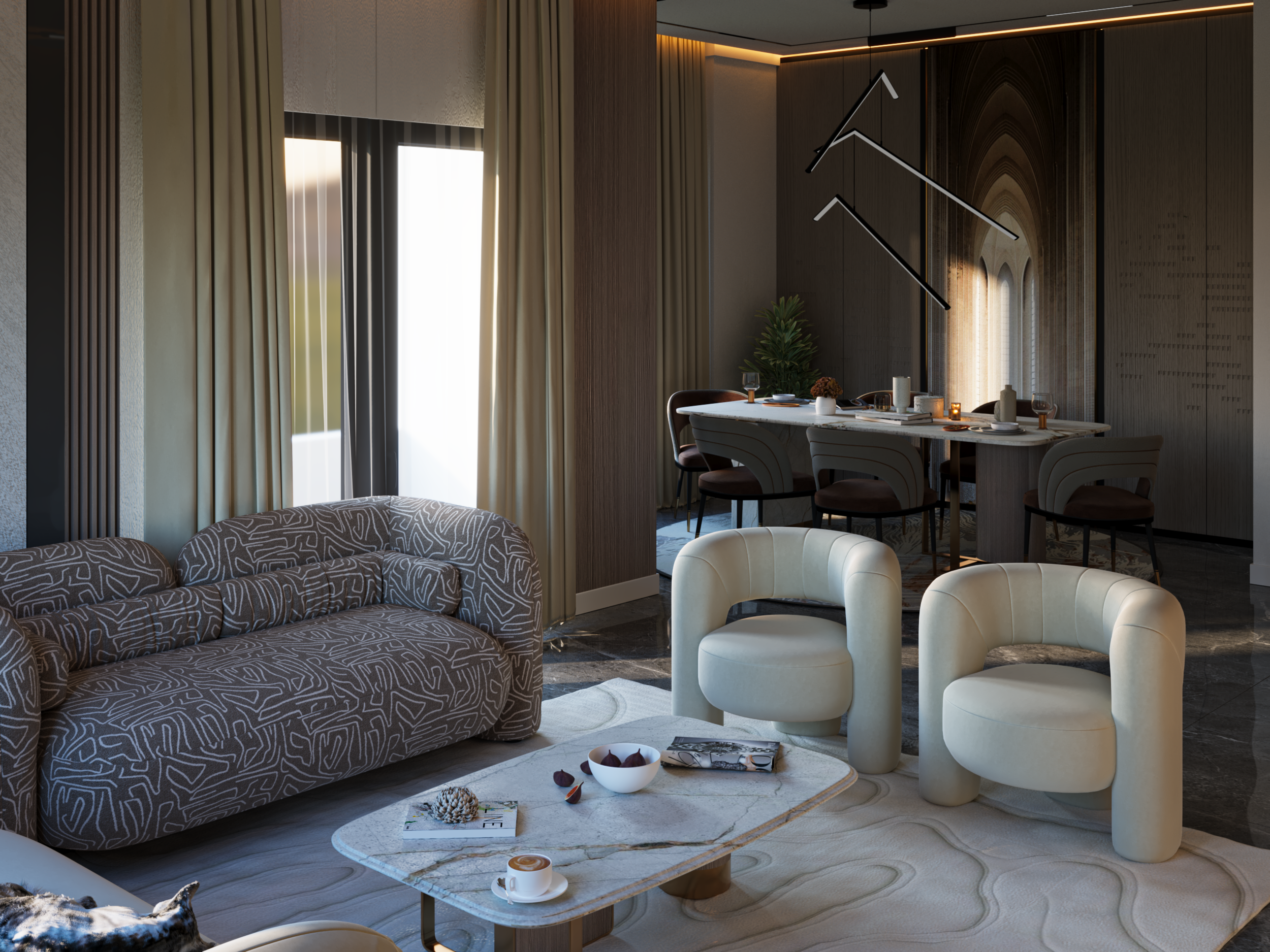 Luxury Living Room | Beauty, Comfort, and Versatility-12