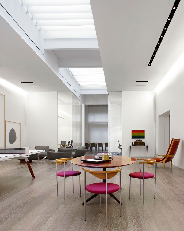 个人收集一些白色简约办公室案例-29