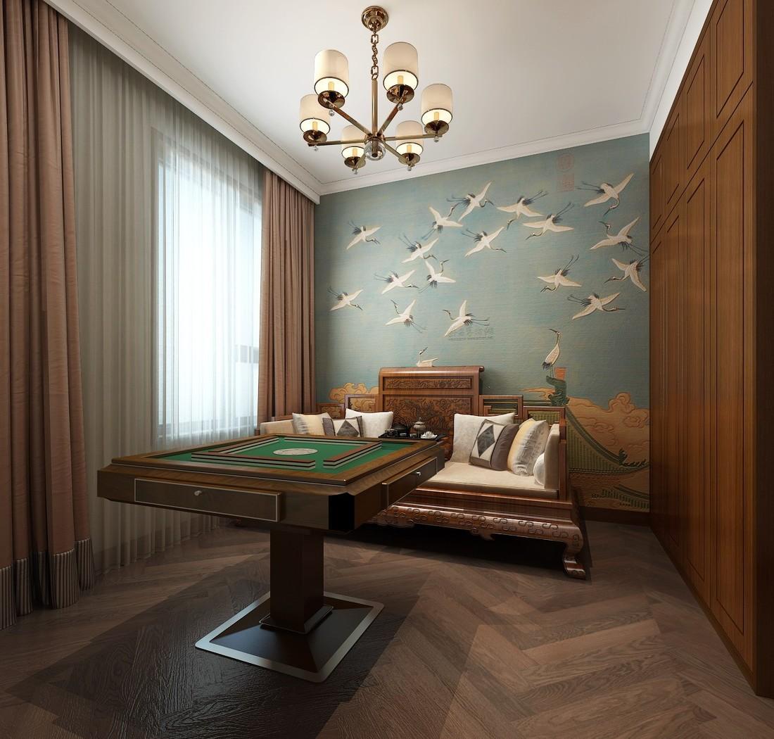 
新中式别墅装修，这样的东方意境最走心！ -3