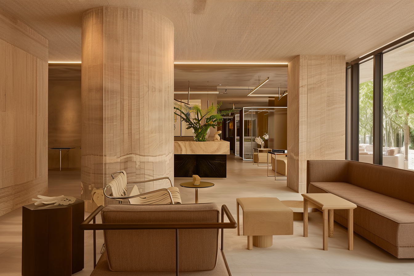 暖色系诧寂风高端时尚买手店丨中国深圳丨艺喜营筑设计-21