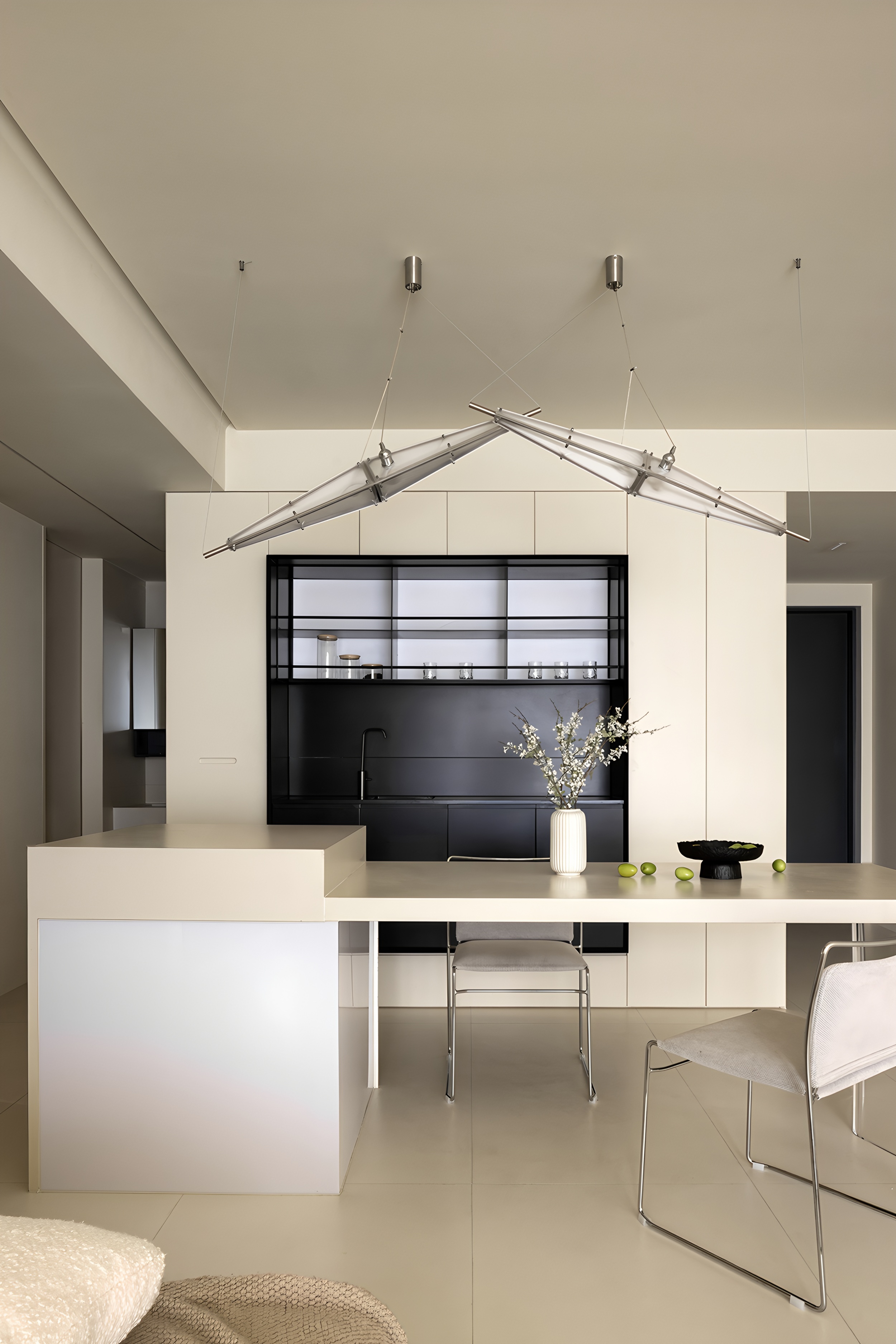 浙江温州135㎡极简基调丨中国温州丨邓德进设计-10